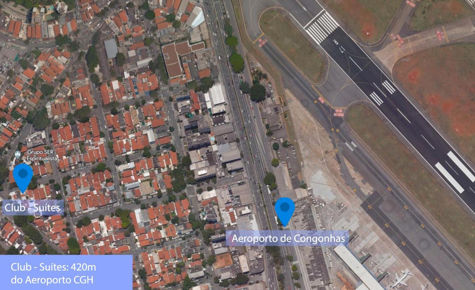 Club Suites - Aeroporto Congonhas São Paulo Zewnętrze zdjęcie